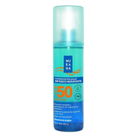 Fotoprotector Solar Bifásico Hidratante Spf 50 200Ml