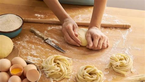 How To Make Homemade Pasta Step By Step Instructions For Making Pasta From Scratch Cooking Day