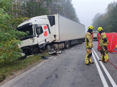 Śmiertelny wypadek na 212 Nie żyje 34 letni mieszkaniec Chojnic