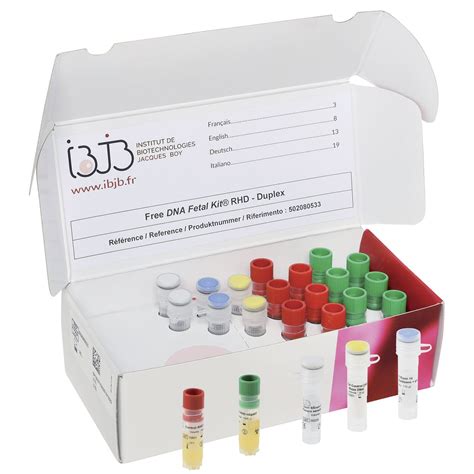 Genotyping Test Kit Free Dna Fetal Rhd Institut De Biotechnologies