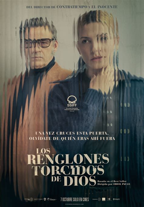 Póster y tráiler final de Los renglones torcidos de Dios de Oriol