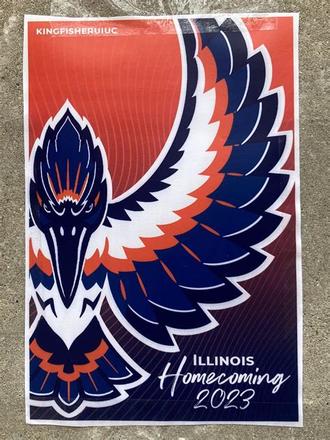 Whoever designed this amazing (unoffical) UIUC Kingfisher poster is the ...