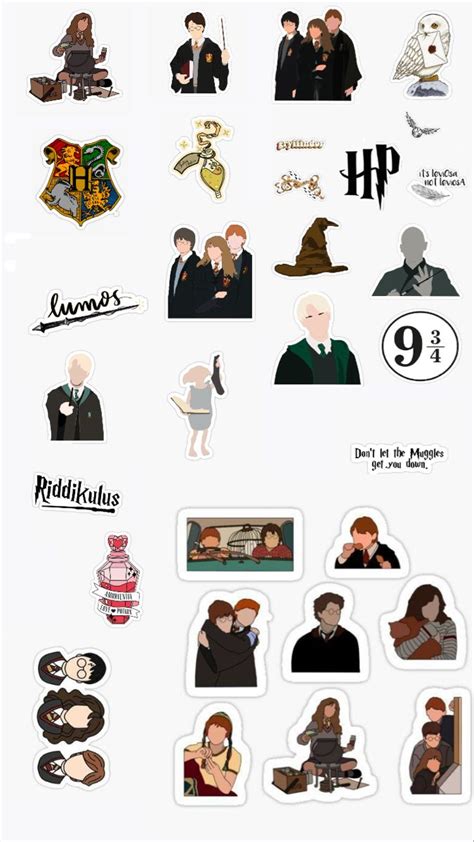 Harry Potter Stickers Artofit