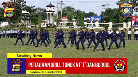 Peragaan Drill Tongkat T Dan Borgol YouTube