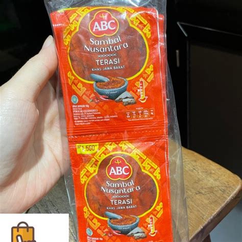 Jual Sambal Terasi Abc Sachet Isi Sambel Terasi Abc Homestyle