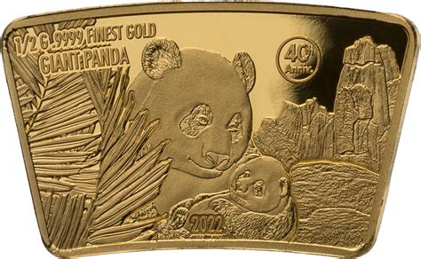 10 Dollars Salomonen Giant Panda Jubilee Edition 2019 2022