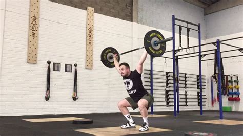 Power Snatch Hang Power Snatch And Overhead Squat Wl Complex Demo