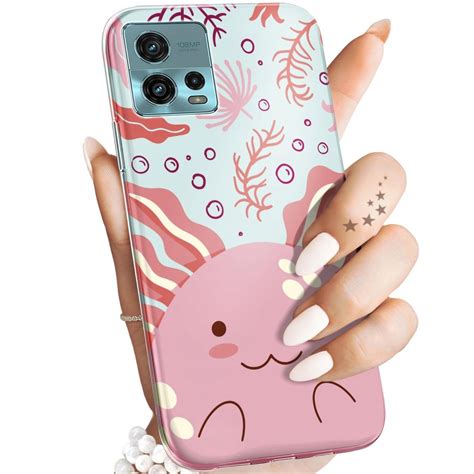 Etui Do Motorola Moto G72 Wzory Axolotl Aksolotl Z Aksolotlem Obudowa