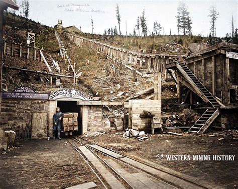 A Collection Of Nevada Mining Photos Western Mining History