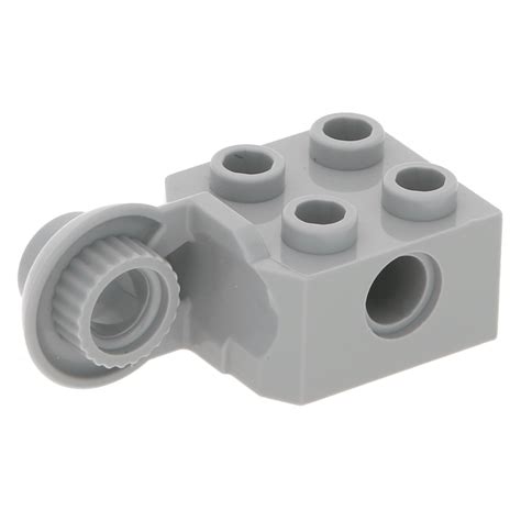 Lego Part Light Bluish Gray Technic Brick Modified X With