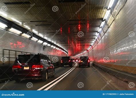 Holland Tunnel editorial stock photo. Image of jersey - 171982993