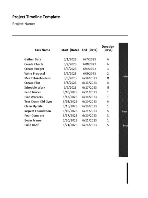 ProjectManager Template Project Timeline Excel ND | PDF | Computing