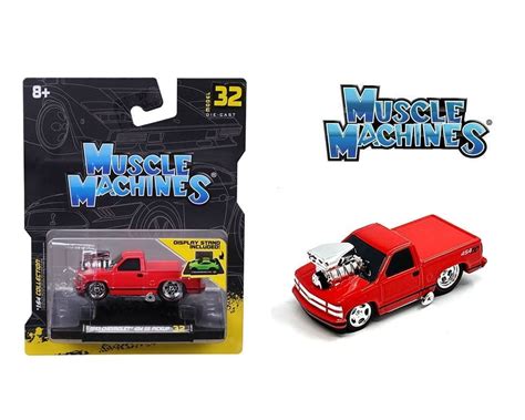 Muscle Machines 1 64 1993 Chevrolet 454 SS Pickup Truck Limited Edition