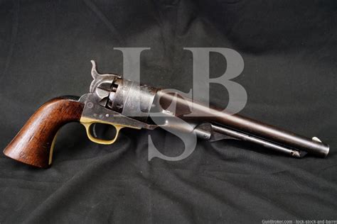 Sharp Civil War Colt Army Cal Percussion Revolver