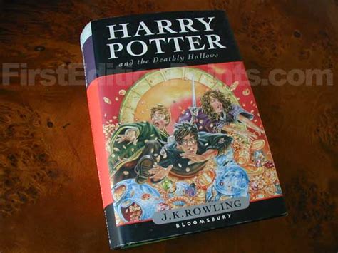 Harry Potter And The Deathly Hallows First Edition Taiagoal