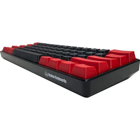 Kraken Pro 60 BRED Edition 60 Teclado mecánico RGB Gaming Keyboard