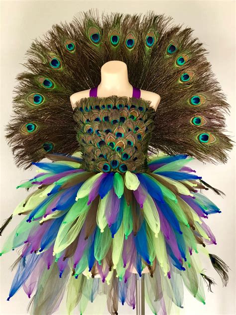 Peacock tutu peacock costume halloween tutu bird costume