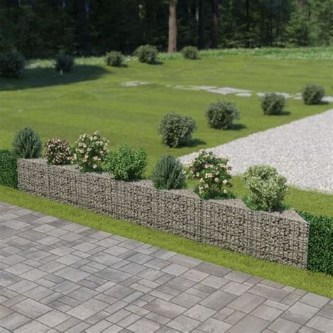 Mur De Gabion Cikonielf Acier Galvanis X X Cm