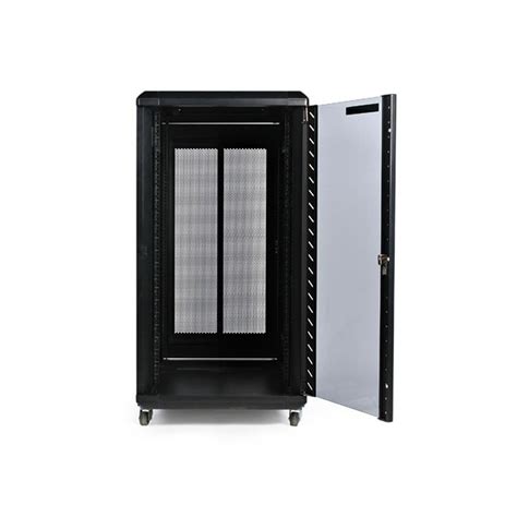 12u 36in Knock Down Server Rack Cabinet With Casters Cabinets Matttroy