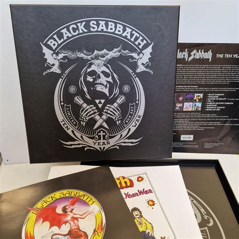 Black Sabbath The Ten Year War Limited Edition Box Set Bmgcatbox73