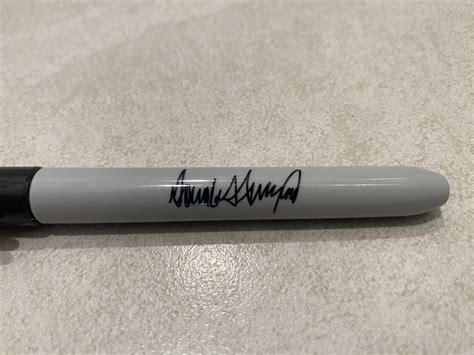 2020 President Donald Trump Sharpie Marker EBay