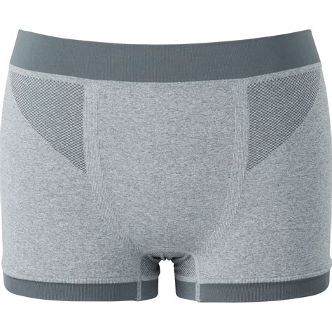 Men Seamless Low Rise Boxer Briefs Uniqlo Us