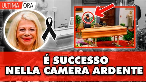 Sandra Milo Successo Nella Camera Ardente Le Telecamere Hanno