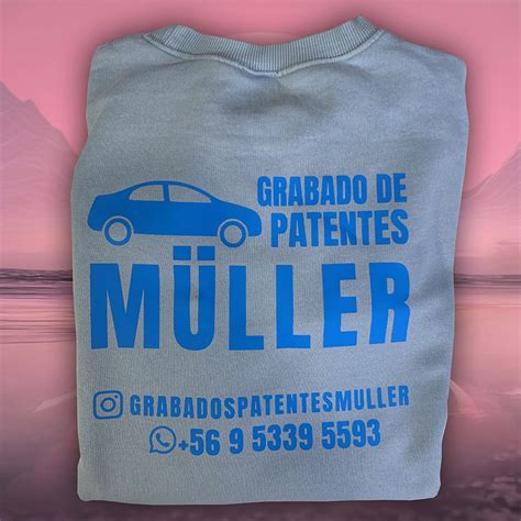 Polerones Grabado Patente Sanego Estampados