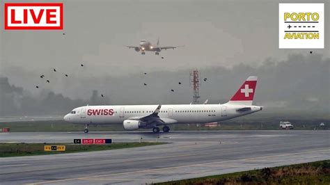 LIVE Plane Spotting At PORTO AIRPORT OPO LPPR 14 January 2023