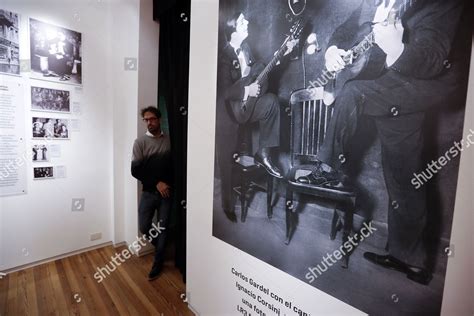 Visitor Looks Inside Room During Reopening Editorial Stock Photo