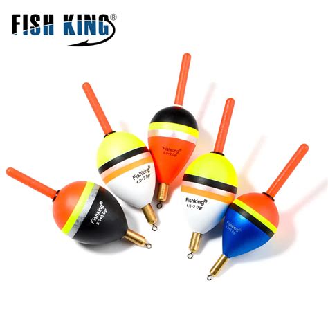 FISH KING Flotador De Pesca Boya Vertical Para Aparejos De Pesca De