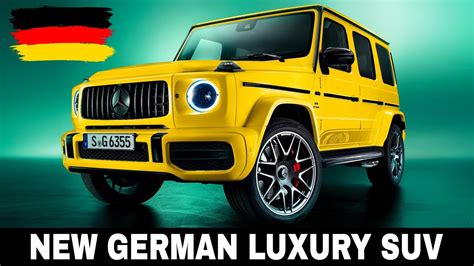 Top 7 All New Suvs With True German Luxury Exterior And Interior Design Youtube