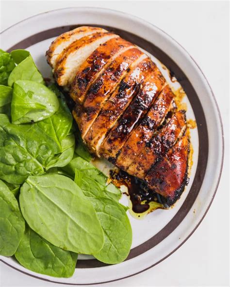 Baked Balsamic Chicken Breast Recipe Cooking Lsl