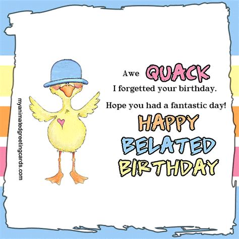 Belated Archives Animated Greeting Cards