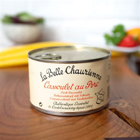 Cassoulet Au Porc La Belle Chaurienne 420g Tin Serves One The Good Food Network