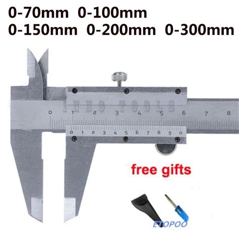 70mm 100mm 150mm 200mm 300mm Mini Vernier Kumpas Elik Sertle Tirilmi