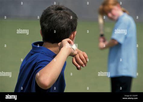 Children playing baseball Stock Photo - Alamy