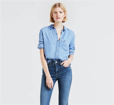 Ultimate Boyfriend Shirt - Blue | Levi's® US