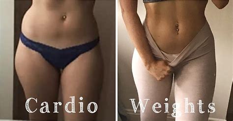 Cardio Vs Weights Weight Loss Transformations Popsugar Fitness Uk