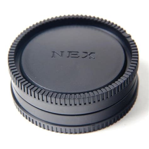 Body And Rear Lens Caps For SONY E Mount Camera Lens NEX3 NEX5 NEX7