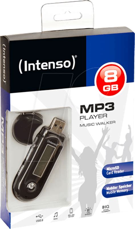 INTENSO MW 8GB MP3 Player 8 GB At Reichelt Elektronik