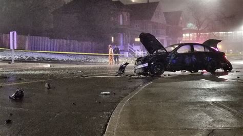 Single Vehicle Crash On John St S Sends 3 To Hospital Cbc News