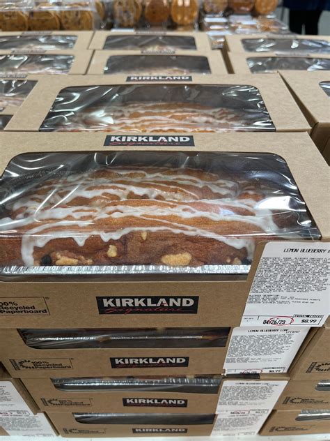 Costco Lemon Blueberry Loaf Calories Pricing Off