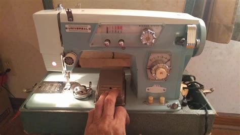 Universal Model Zig Zag Sewing Machine Youtube