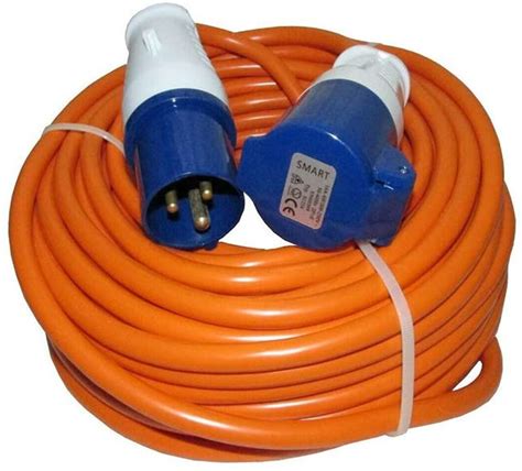 25m Mains Hook Up Cable Motorhome Caravan Accessory