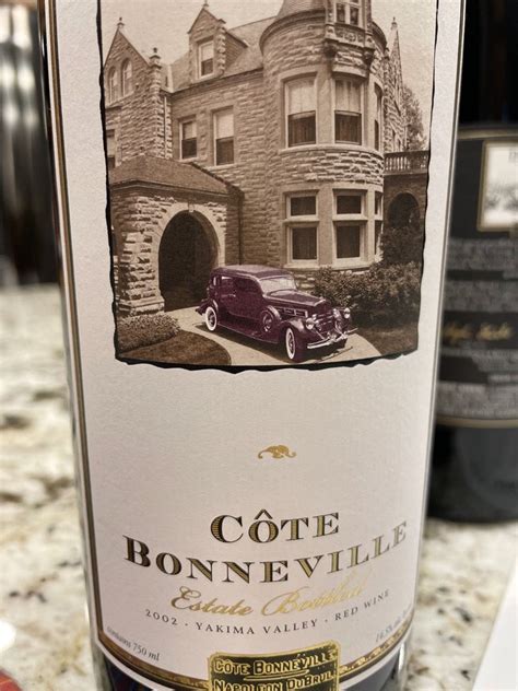 2002 Côte Bonneville DuBrul Vineyard USA Washington Columbia Valley