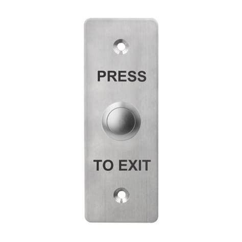 Stainless Steel Door Exit Button With Nonccomintelligent Access