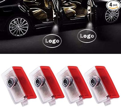 2x For Mercedes Benz E Class W212w213 Amg Led Car Door Logo Laser Projector Light Styling Logo