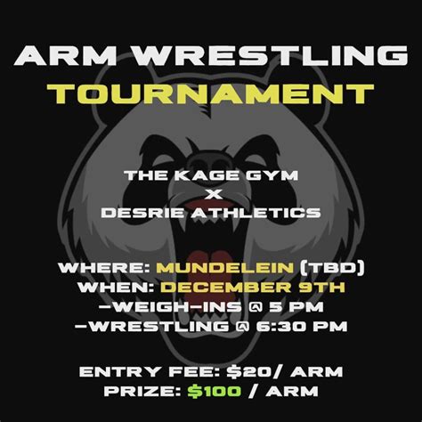 IL Arm Wrestling Tournament Armfighter