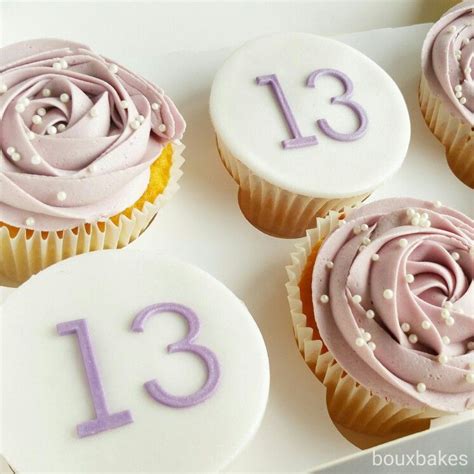 13th Birthday Cupcakes Personalised Cakes Birthday Cupcakes Kids Cake